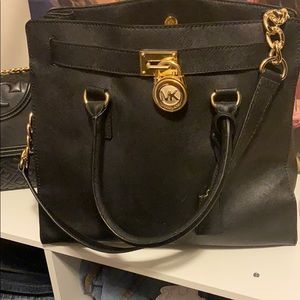 Michael Kors Black Hamilton Bag